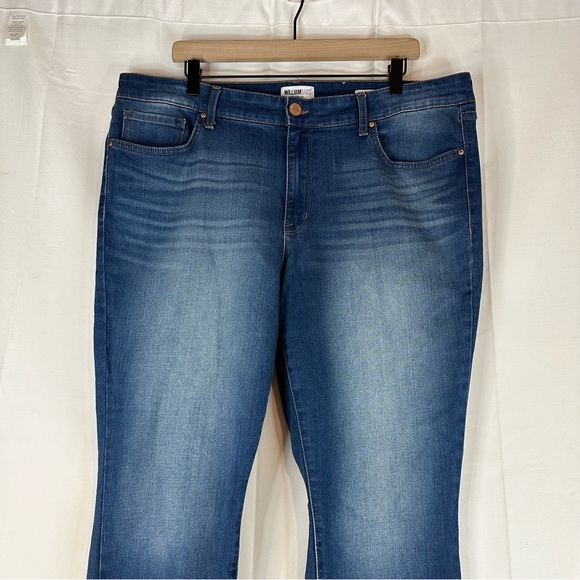 WILLIAM RAST Women’s Size 18W Denim Jeans High Rise Skinny Fit Zipper Stretch - Picture 4 of 15